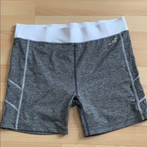 Grey Spandex Shorts